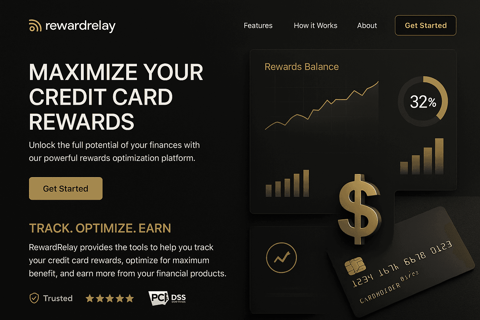 rewardrelay.com website mockup